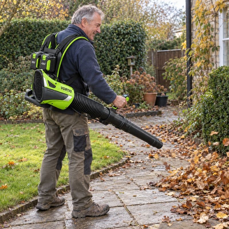 Vortiq Pro 48: versatilitate alei, terase, garaj, zăpadă